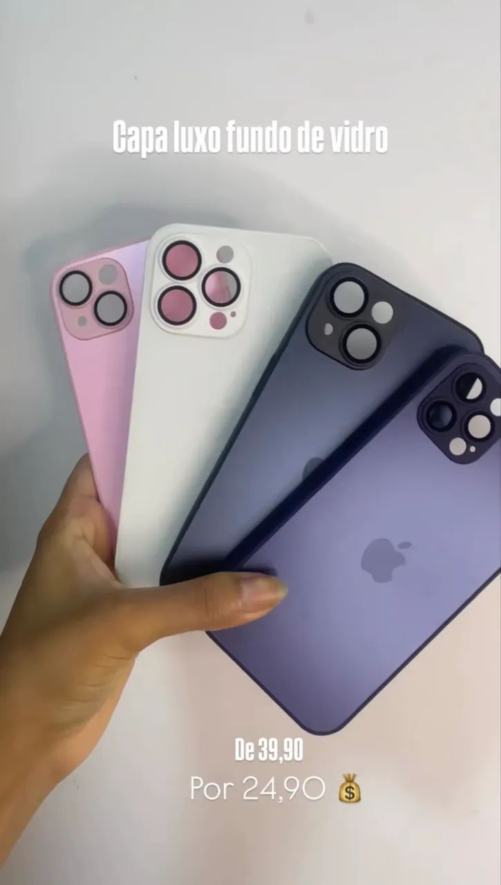 Capa Glass iPhone 