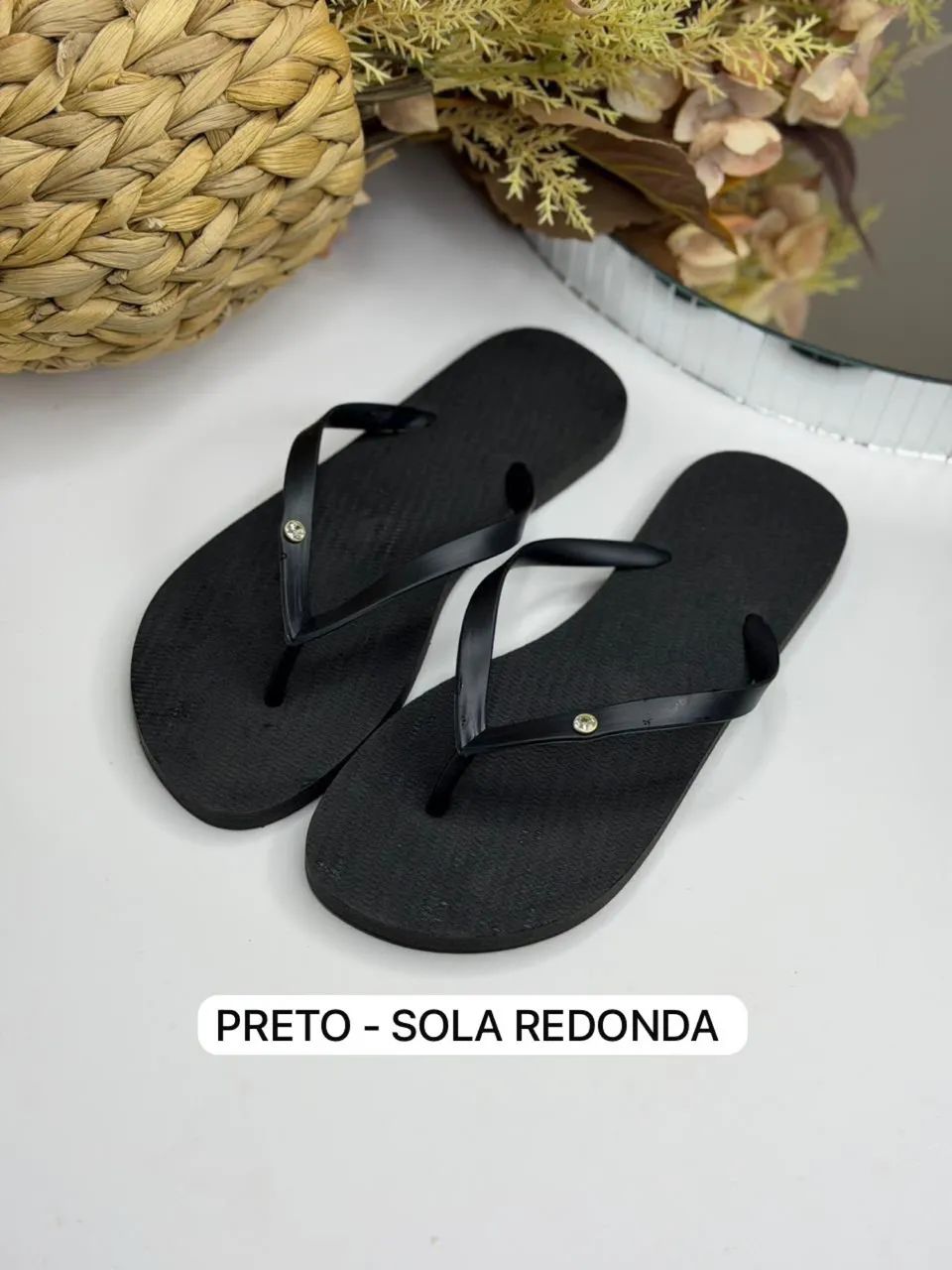 Chinelo de dedo feminino pingo de luz  - Foto 2