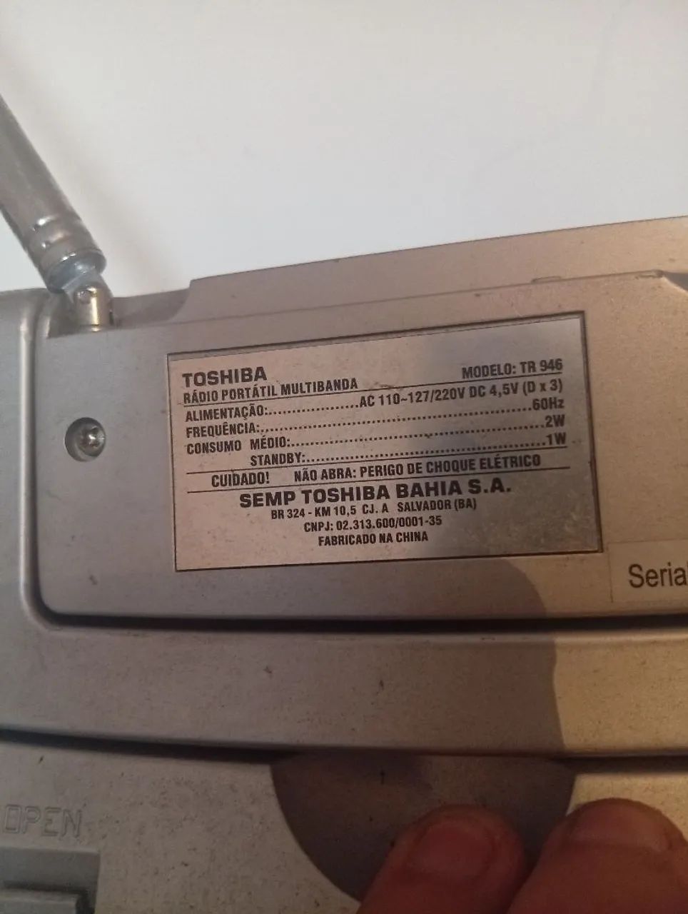 Rádio Toshiba antiguidade - Foto 3
