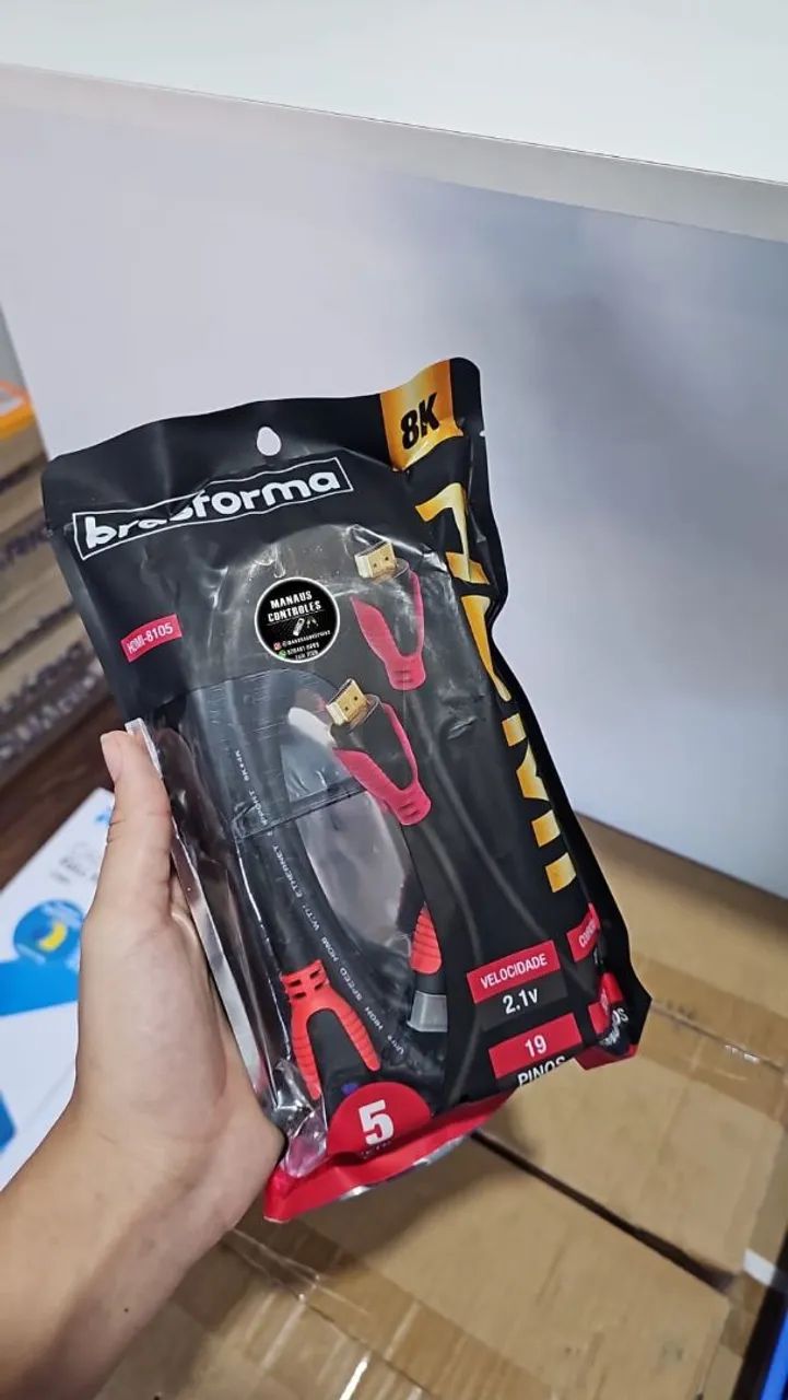 Cabo HDMI 8k 5 metros 
