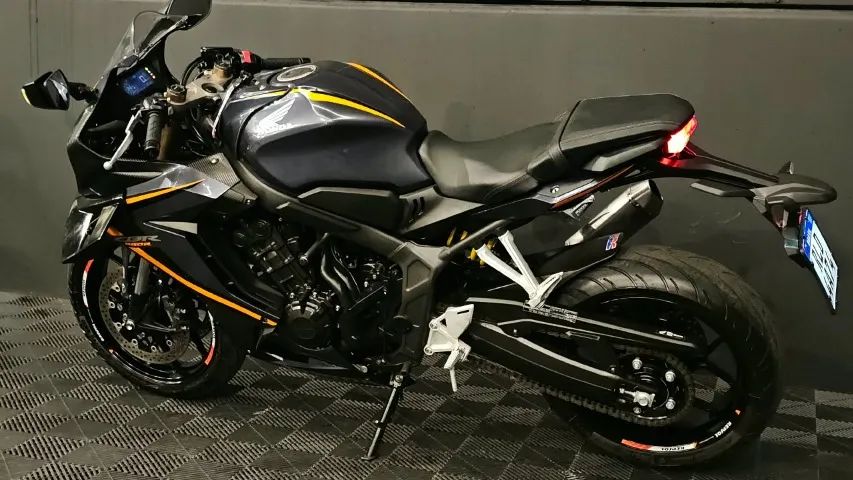  Honda CBR 650R 2021 Cinza - Foto 4