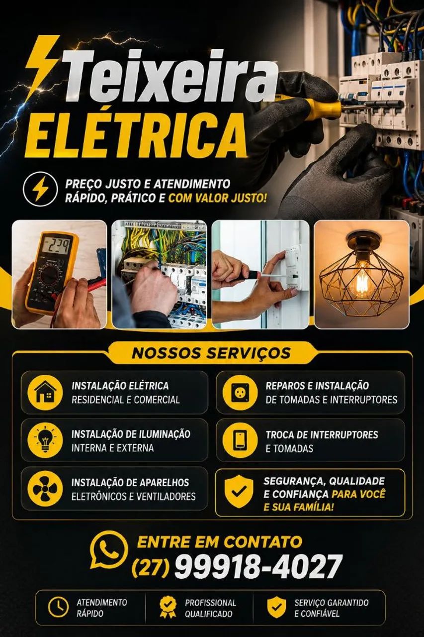 Eletricista residencial 