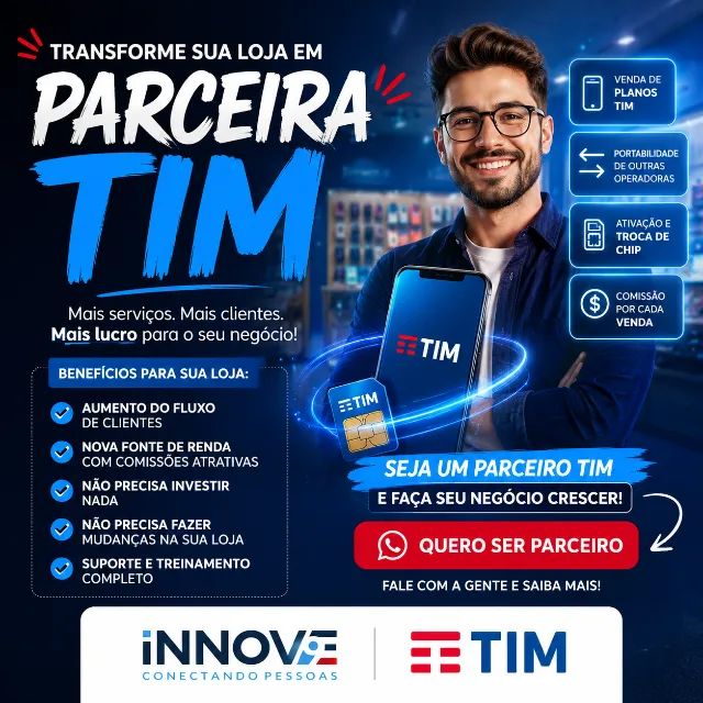 Credenciamento TIM para Lojas de Tecnologia