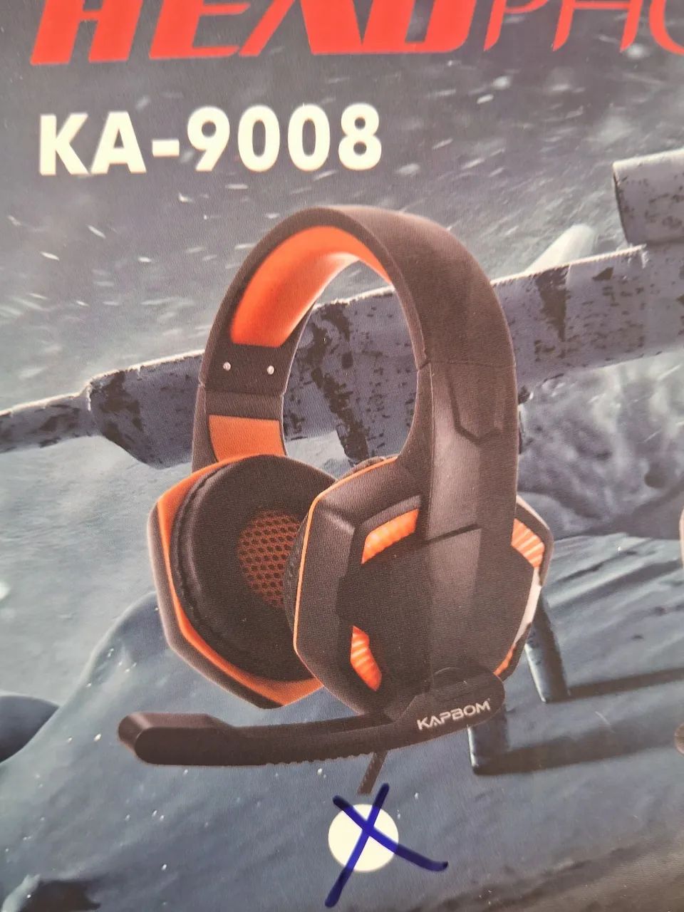 Headphone  headset KA-9008 Gamer - Foto 2