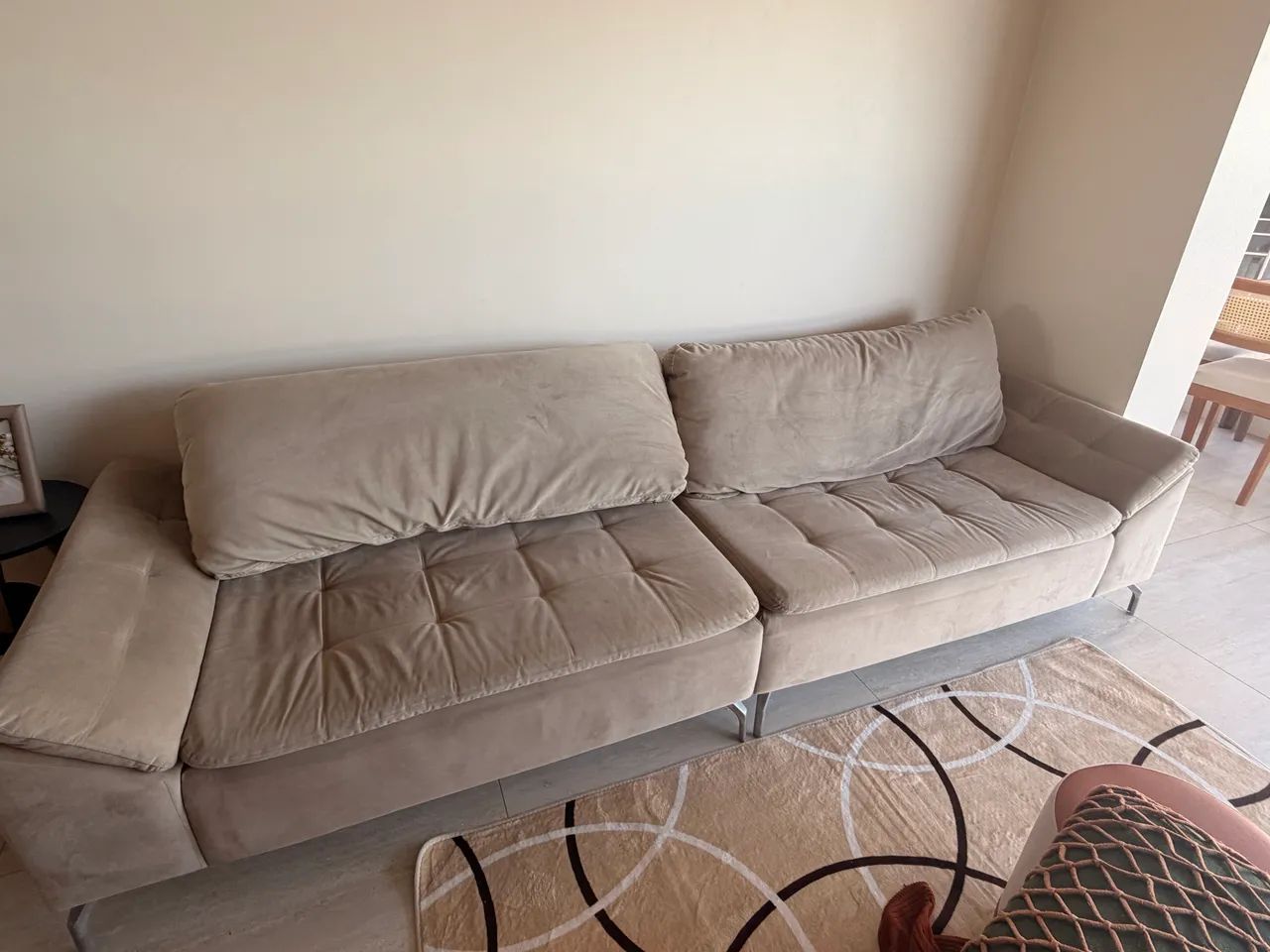 Sofá 2,80 m - Excelente estado | Como novo - Foto 2