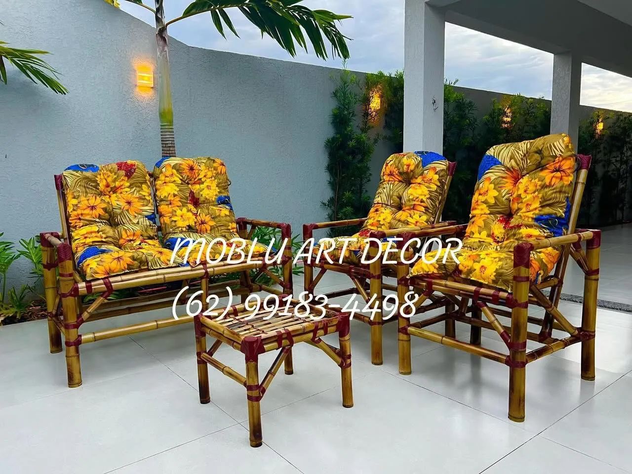 Conjunto de sofá Bambú - Foto 3