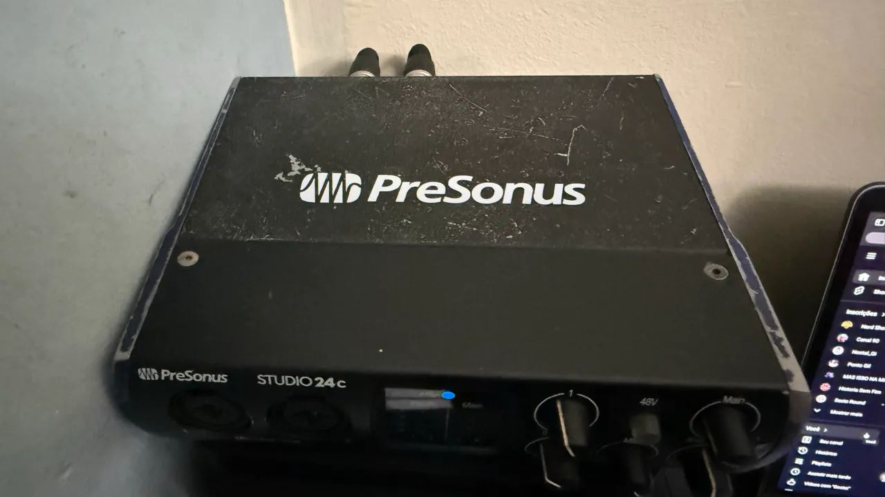 Interface de audio presonus studio 24c - Foto 2