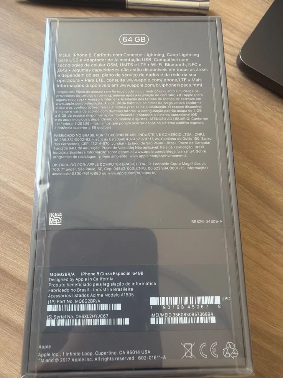 iPhone 8 Cinza Espacial - Lacrado - Foto 2