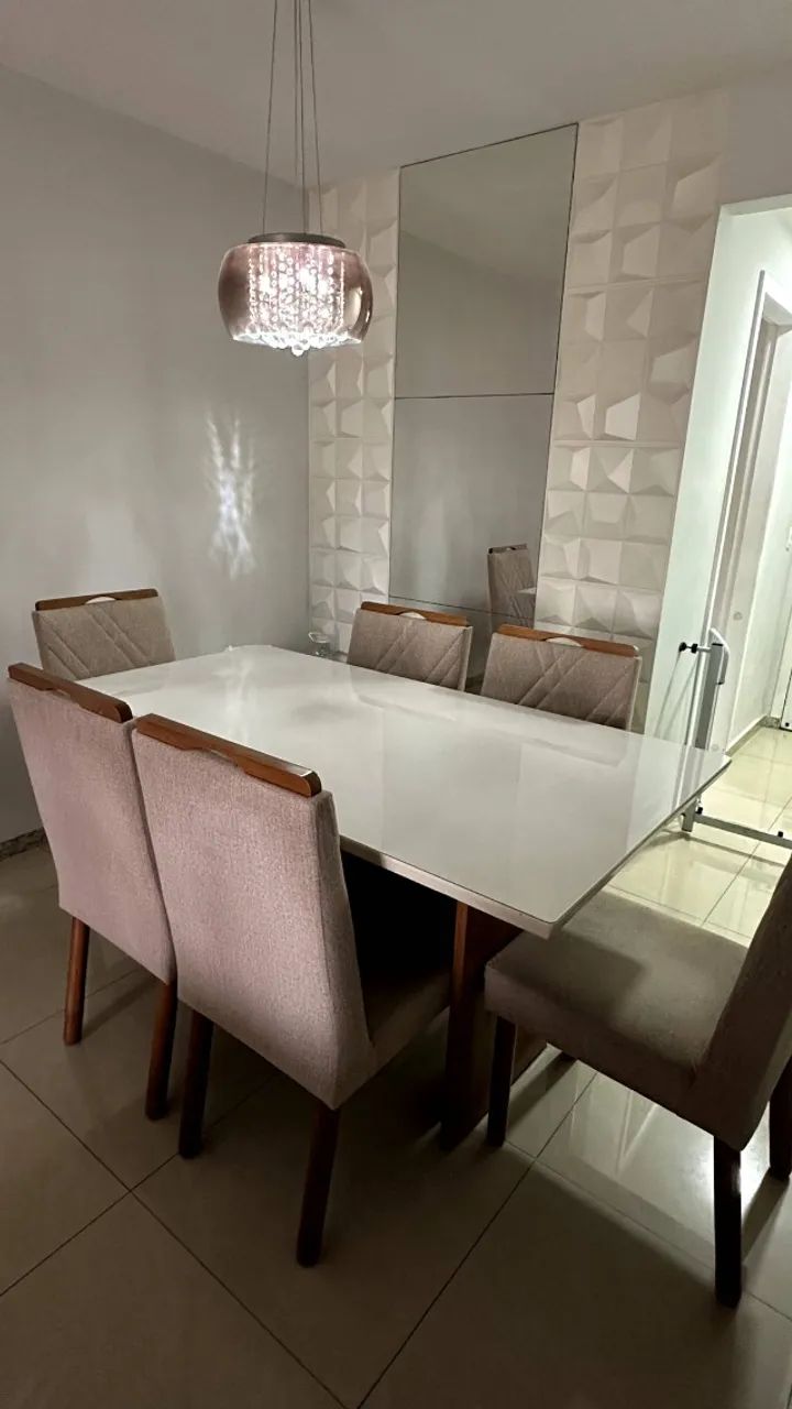Mesa de jantar (6 cadeiras de brinde) - Foto 2