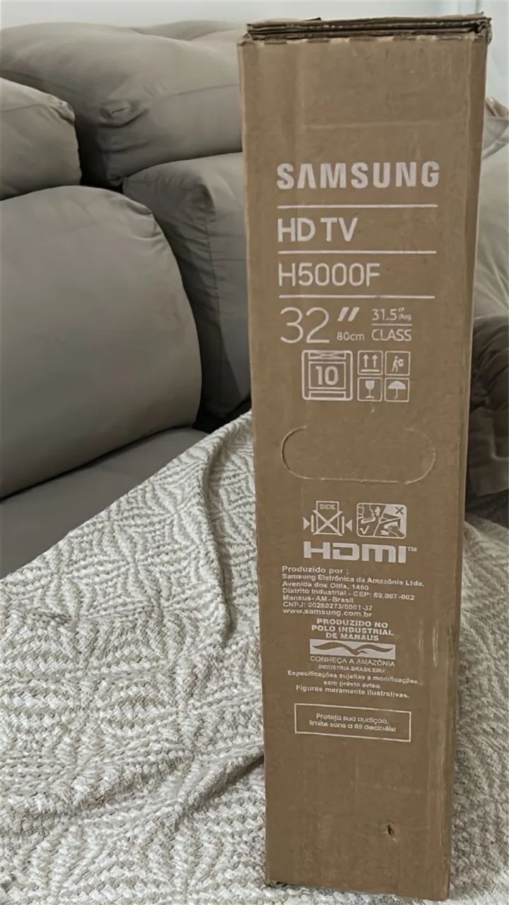 SmartTv samsung 32 polegadas lacrada H5000F - Foto 3