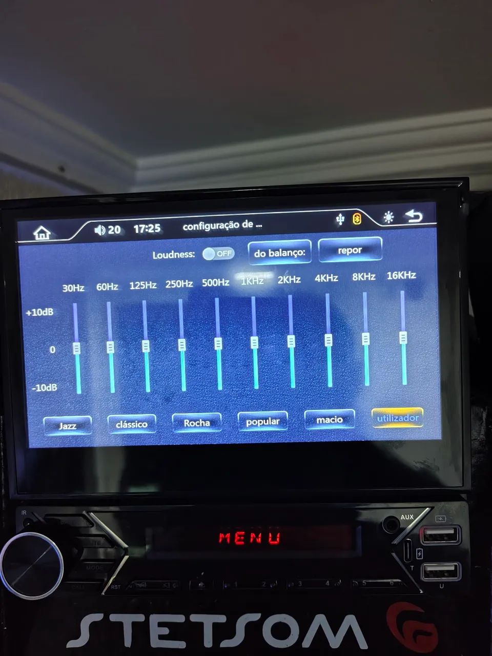 Multimídia universal MP5 tela retrátil 7 polegadas automática  - Foto 5