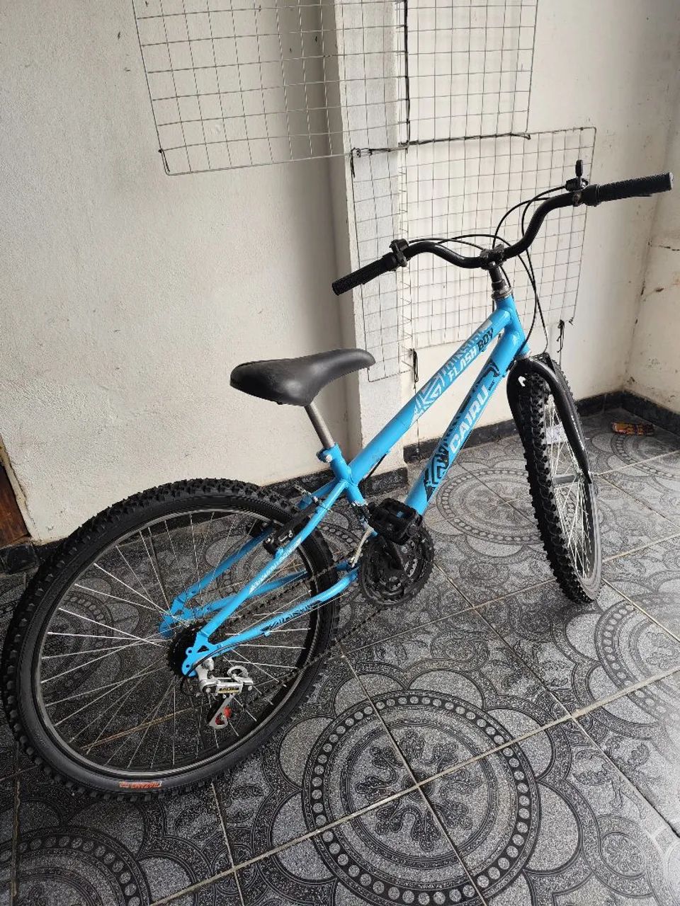 Bicicleta Kairu Flash Azul Aro 24 - Foto 4
