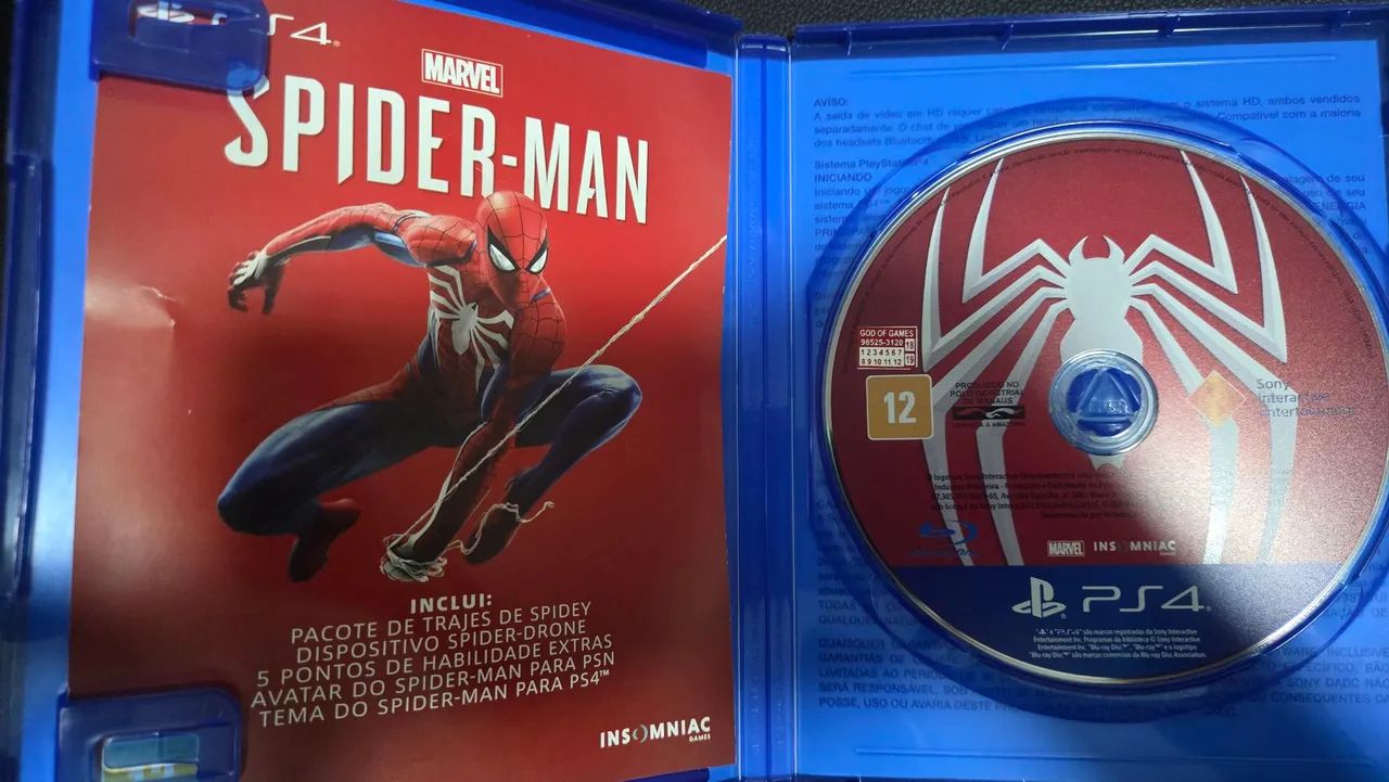 Marvel spider man mídia física ps4 novo  - Foto 3