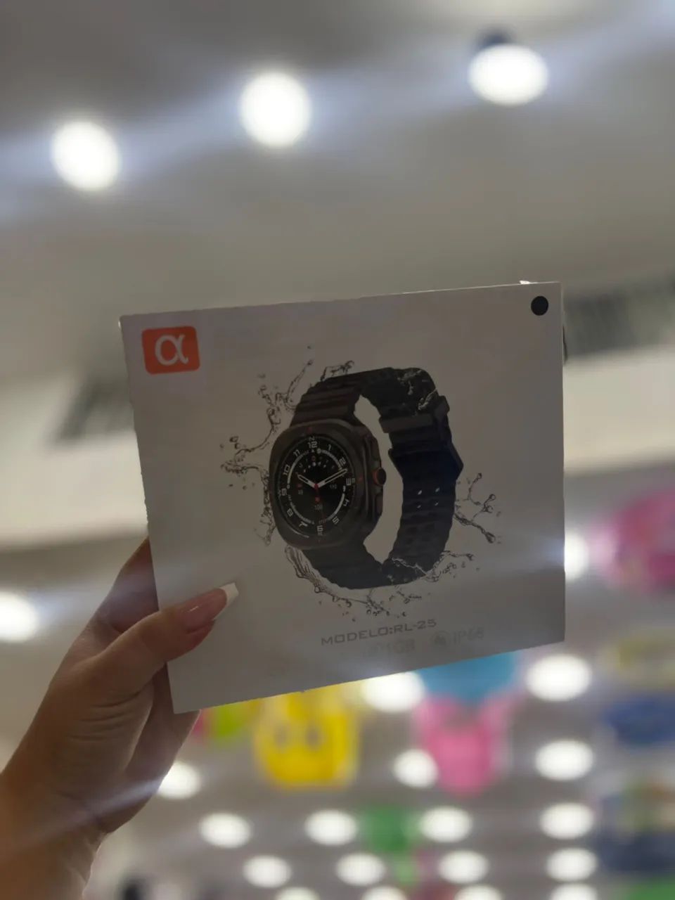 Relógio - Smart Watch AMOLED RL-25 resistente a agua