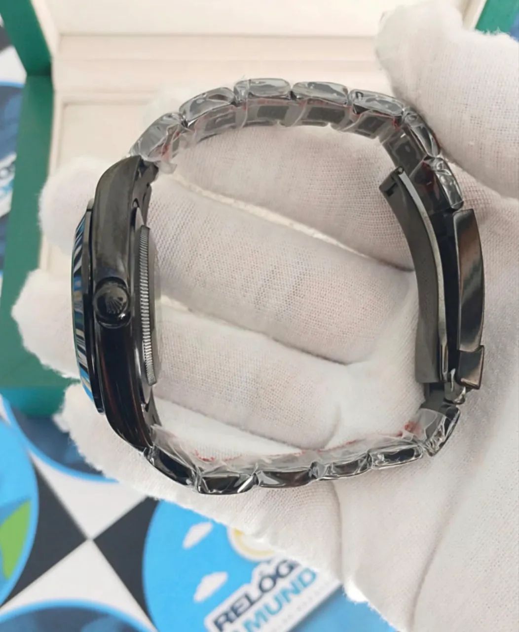 RELÓGIO RLX MILGAUSS BLACK AUTOMÁTICO  - Foto 4