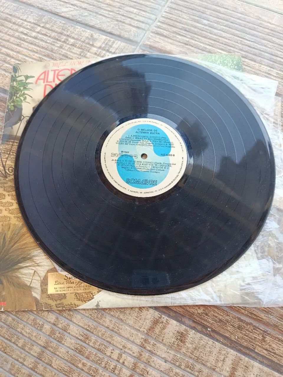 Disco de vinil - o melhor de Altemar Dultra 