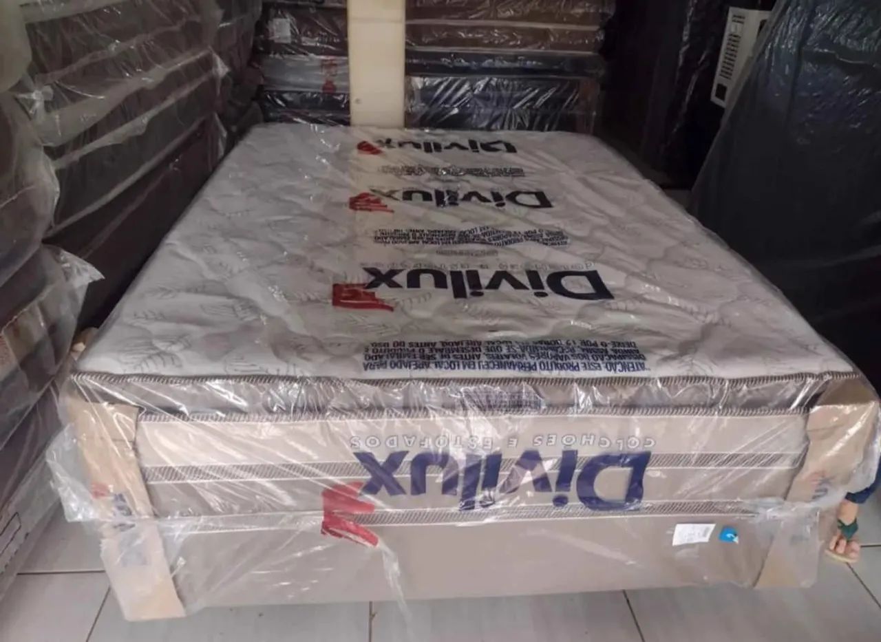 Cama de casal da divilux com pillow top - Foto 2