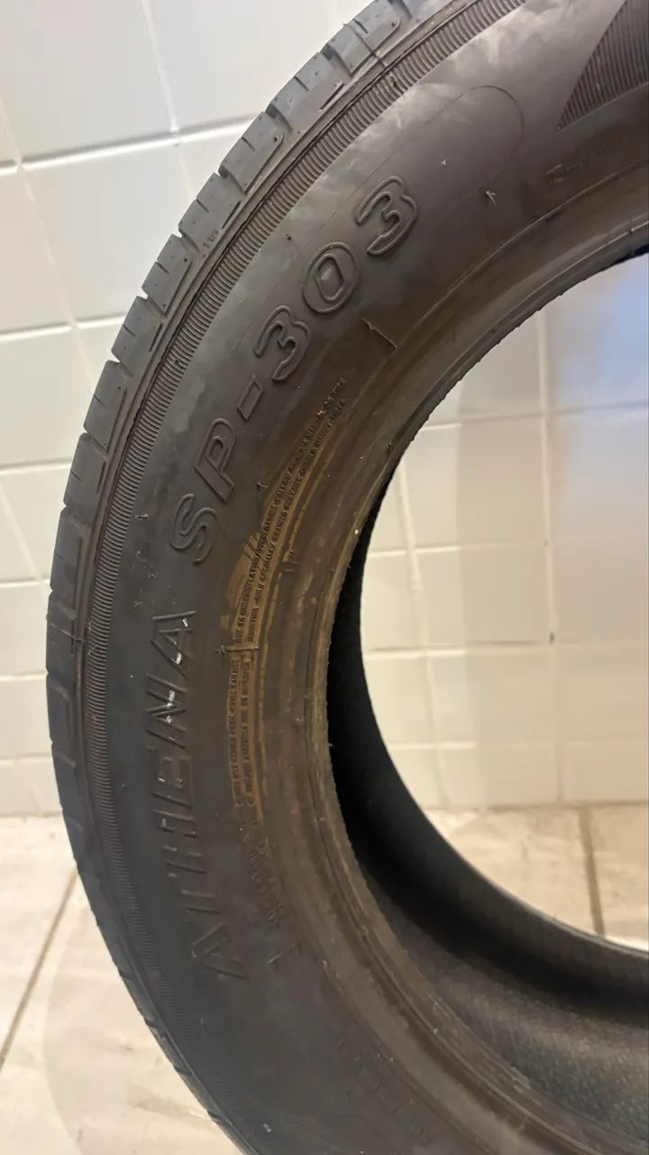 Vendo 2 pneus novos 225/60R17 AUSTONE - Foto 2