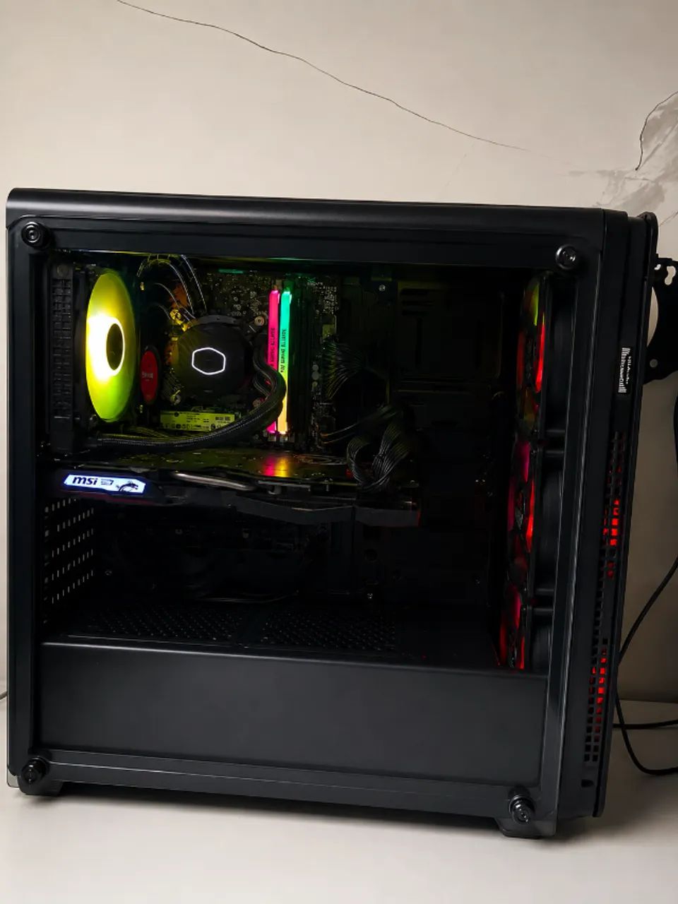 PC Gamer Completo + 2 Monitores 144Hz Oportunidade - Foto 2