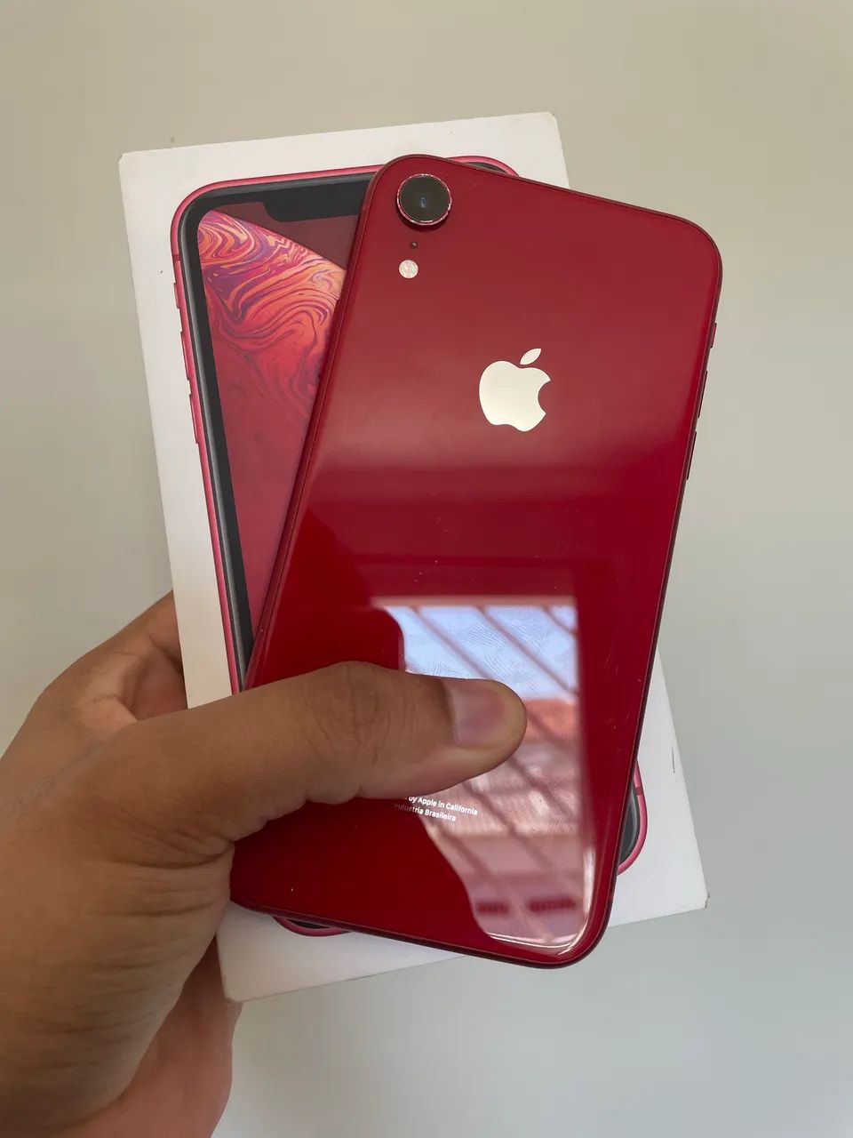IPhone XR 64GB vermelho (Leia a descrição) - Celulares e