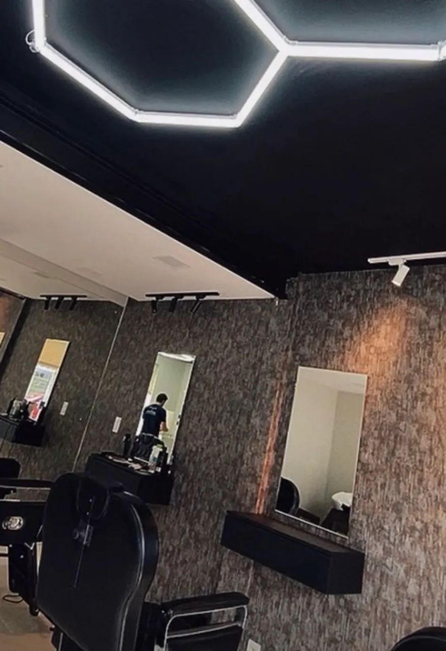 Barbearia pronta!