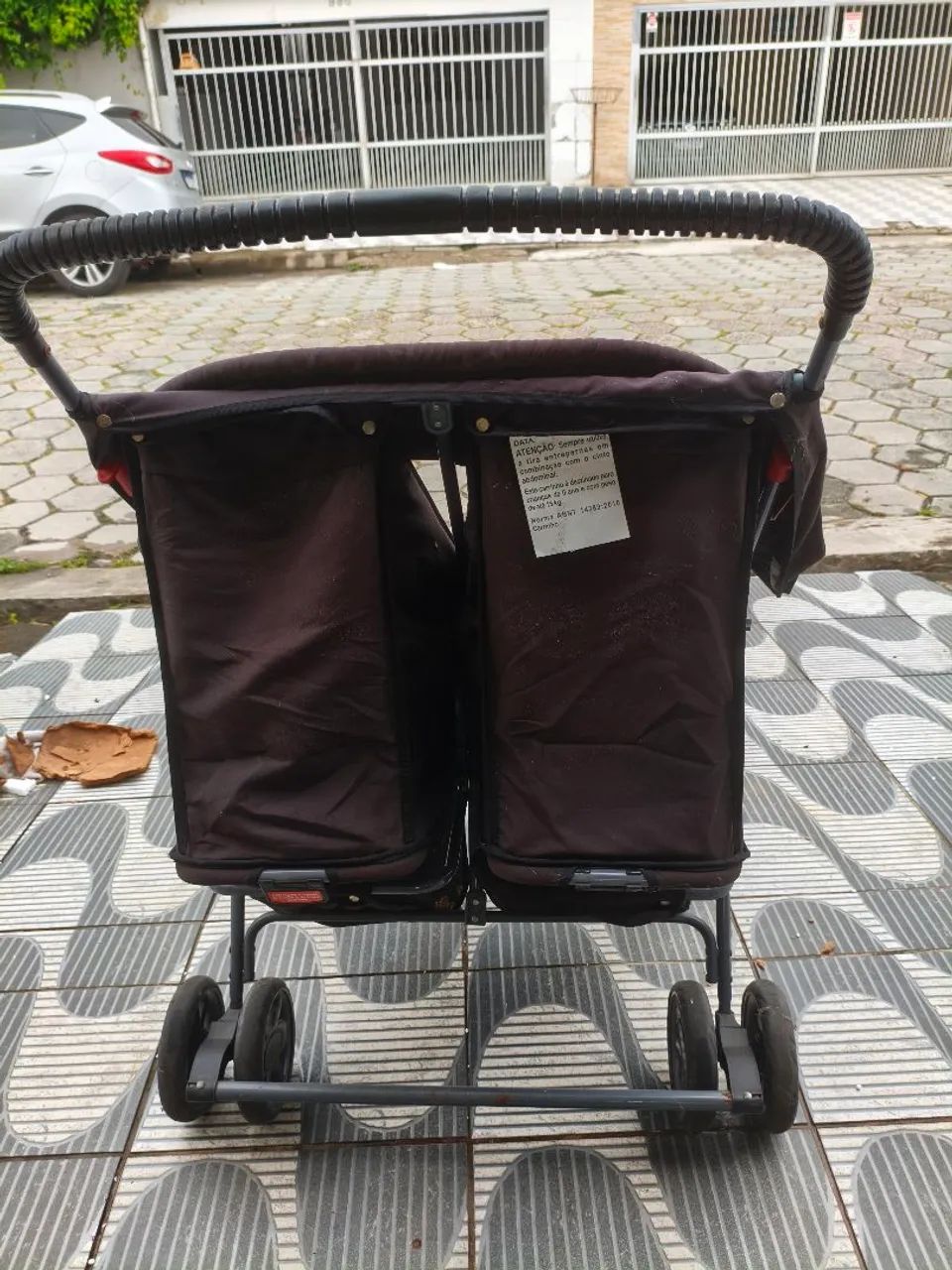 Carrinho gemelar - gêmeos - Hércules  - Foto 5