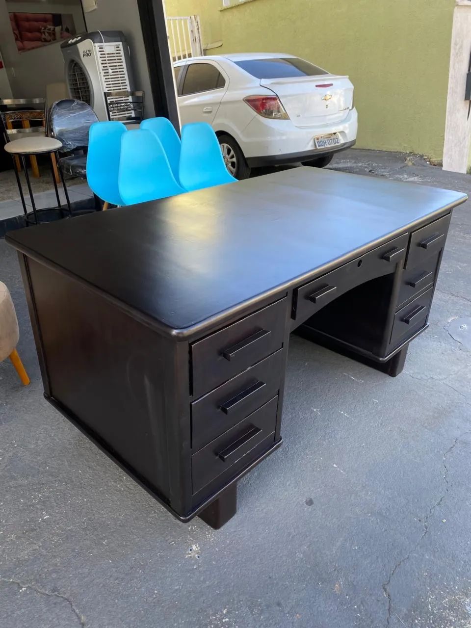 Mesa para escritório de madeira  - Foto 2
