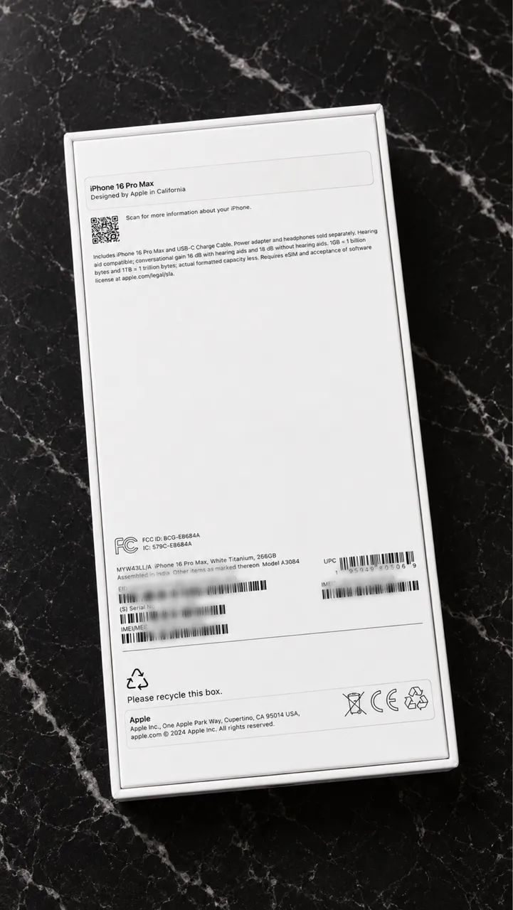 iPhone 16 Pro Max White 256GB com menos de um ano de uso  - em estado de zero! - Foto 4