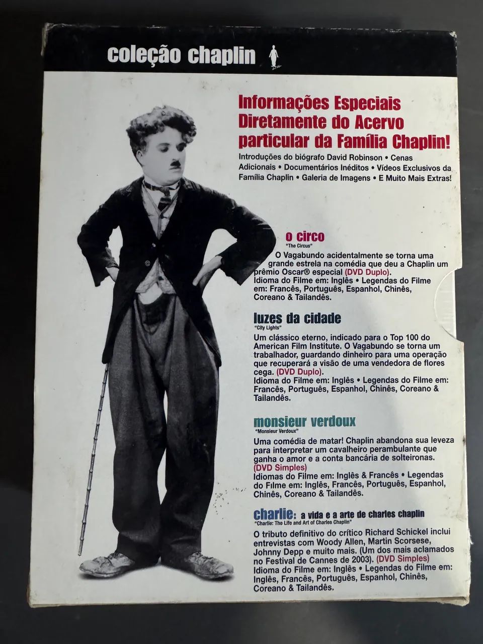 Box DVD Coleção Chaplin - Volume Dois - Foto 2