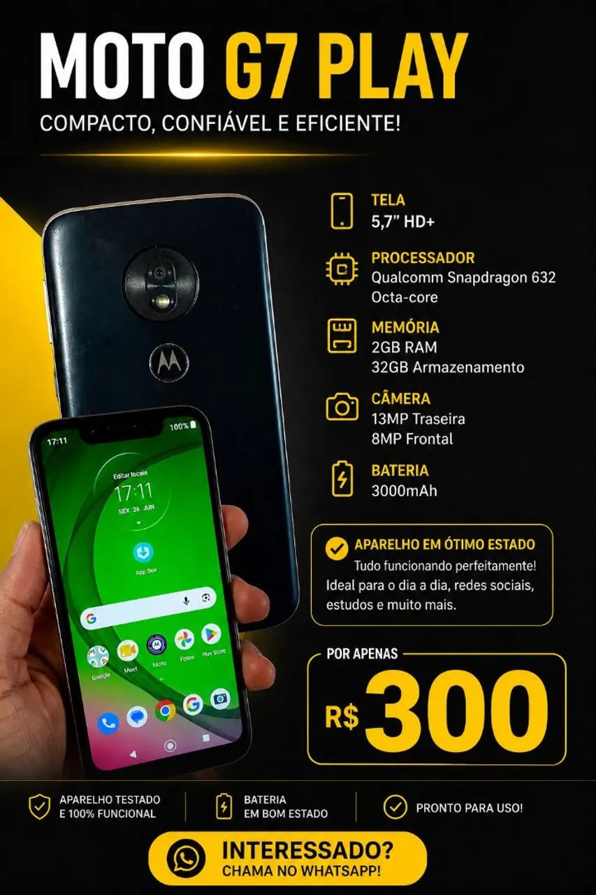 Moto G7 Play 