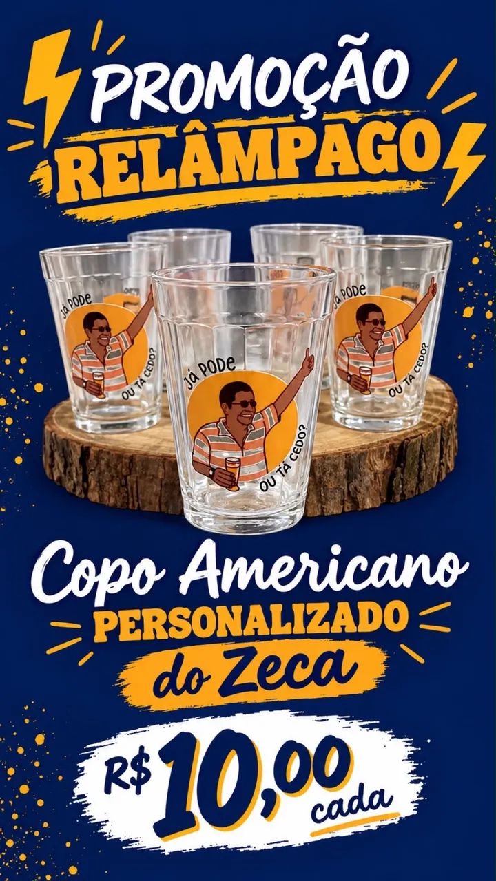 Copo Americano personalizado 
