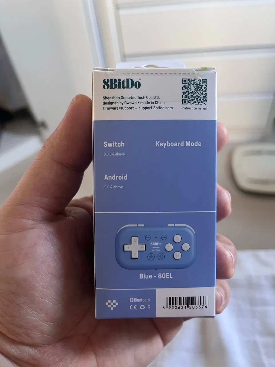 Mini controle 8bitdo - android, n switch, ios, win11, modo teclado - Foto 3