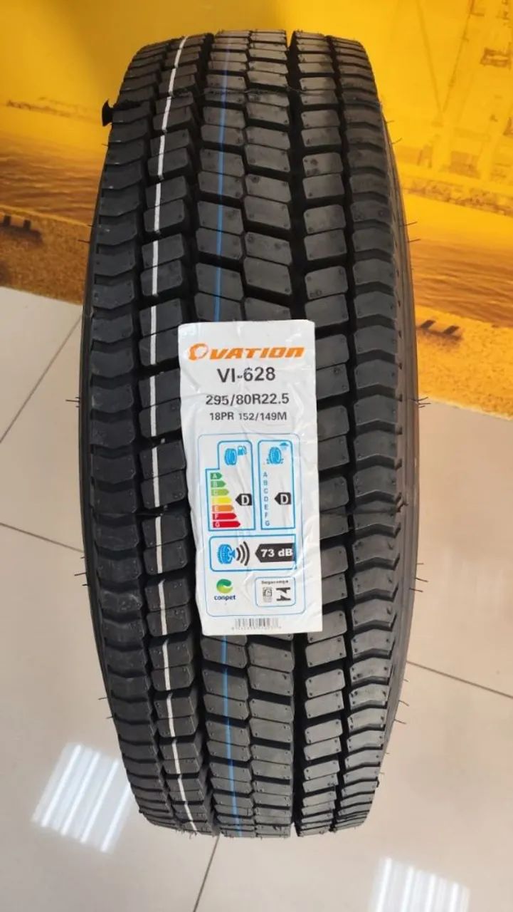 Pneu 295/80 R22,5 - Tração - Ovation - VI 628