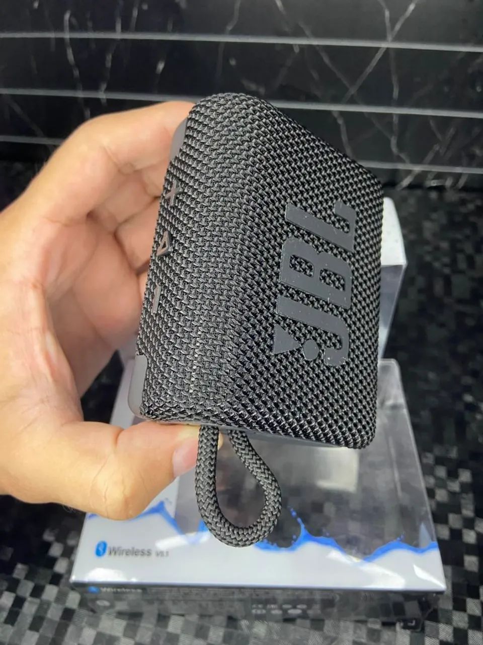 Caixa de som Bluetooth preta - mini go3 com bateria de qualidade  - entrega rápida 