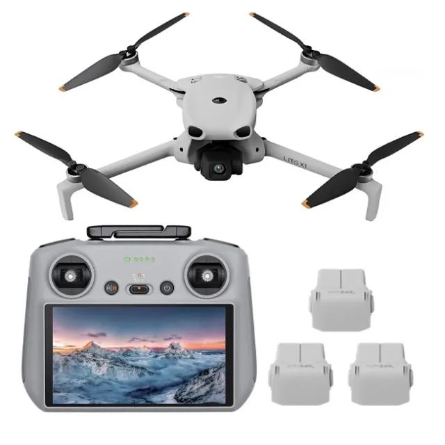 Lito X1 Combo Fly More (3 baterias) E Controle Com Tela - Foto 3