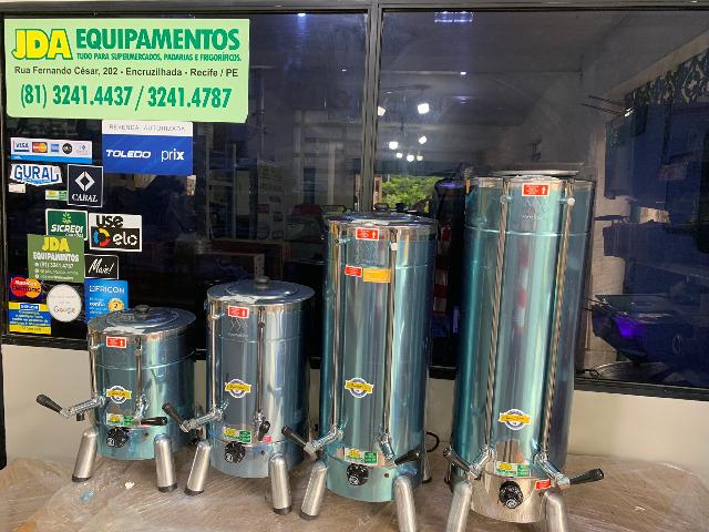 Cafeteira em inox com capacidades de 8 e 10 litros - industrial- varias opções - Foto 2