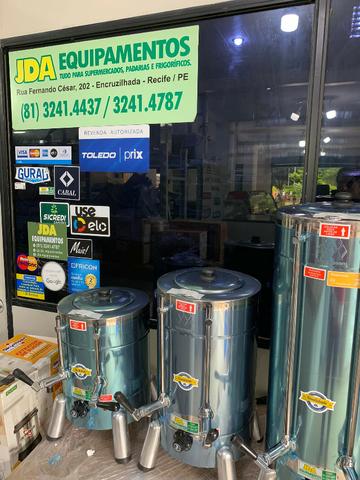 Cafeteira em inox com capacidades de 8 e 10 litros - industrial- varias opções - Foto 3