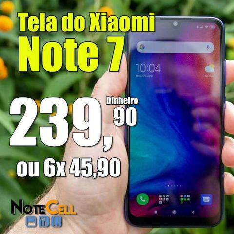 Tela do Xiaomi Redmi Note 7