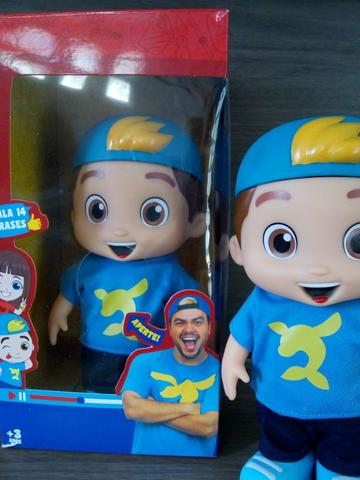 Torro boneco lucas neto original ( novo na cx) fala 14 frases ( é a febre da criançada)