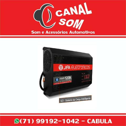 Fonte JFA 70A Turbo Digital, 379,99 À Vista ou 6X 72,83! Instalação Grátis Canal Som