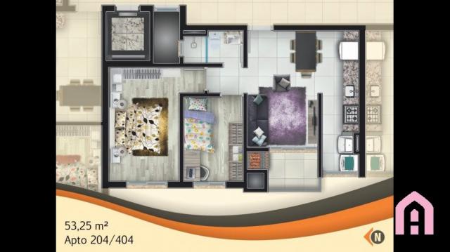 Apartamento à venda com 2 dormitórios em São josé, Flores da cunha cod:143 - Foto 11