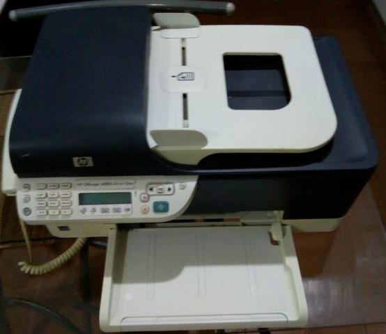 Impressora Impressora Multifuncional Hp Officejet J4660-Com xérox, fax e scanner - Foto 4