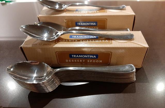 Colheres de mesa e sobremesa tramontina