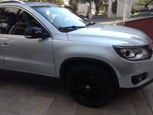 Vw - Volkswagen Tiguan ? 2014- Teto Panorâmico - Xênon-Prata