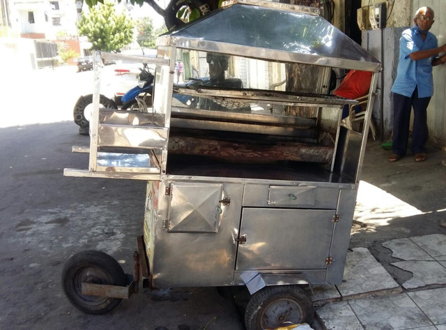 Carrinho de Churrasco em Inox e Vidro - Foto 3