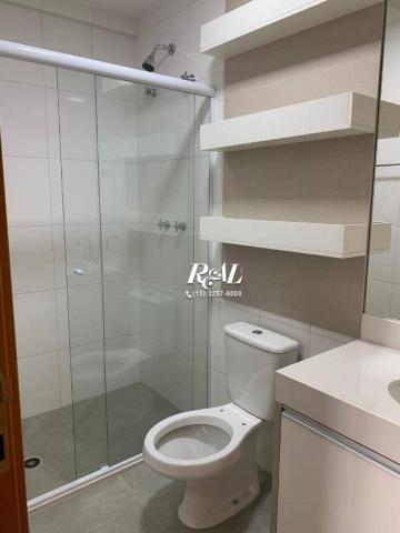 Apartamento com 2 dormitórios (1 suíte) à venda e locação, 72 m² - Gonzaga - Santos/SP - Foto 13