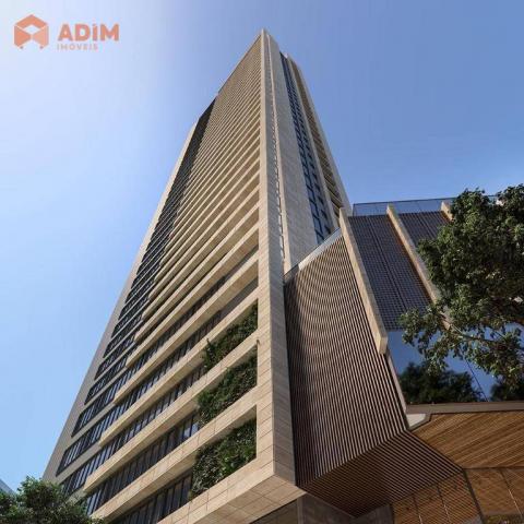 Apartamento á venda no 135 Jardins em Balneário Camboriú, com 04 suítes, amplo living e ch
