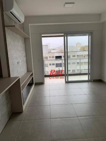 Apartamento com 2 dormitórios (1 suíte) à venda e locação, 72 m² - Gonzaga - Santos/SP - Foto 7
