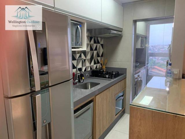 Apartamento com 2 dormitórios à venda, 60 m² por R$ 300.000 - Parque Continental - Guarulh - Foto 12