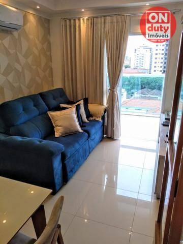 Apartamento Garden com 2 dormitórios à venda, 70 m² por R$ 475.000,00 - Aparecida - Santos - Foto 4